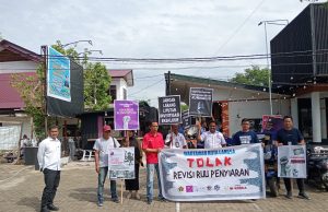 Tolak RUU Penyiaran