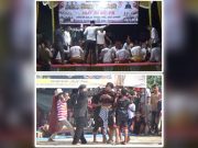 Atraksi Kesenian Debus Aceh dan Kuda Kepang Semarakkan HUT Ke-79 RI di Kecamatan Cot Girek, Aceh Utara. (Foto: Chairul Sya'ban/Lingkarkita.com)