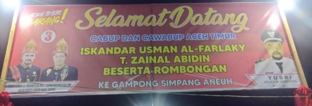 Spanduk Kampanye