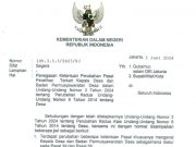 Surat edaran Mendagri