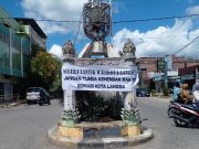 Spanduk desakan pelantikan wali kota langsa