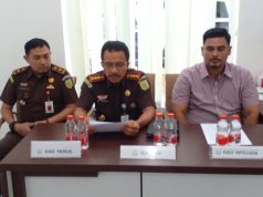 Konferensi pers pengungkapan kasus dugaan korupsi