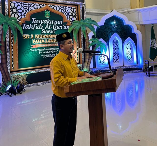 Kepala SD 2 Muhammadiyah Langsa